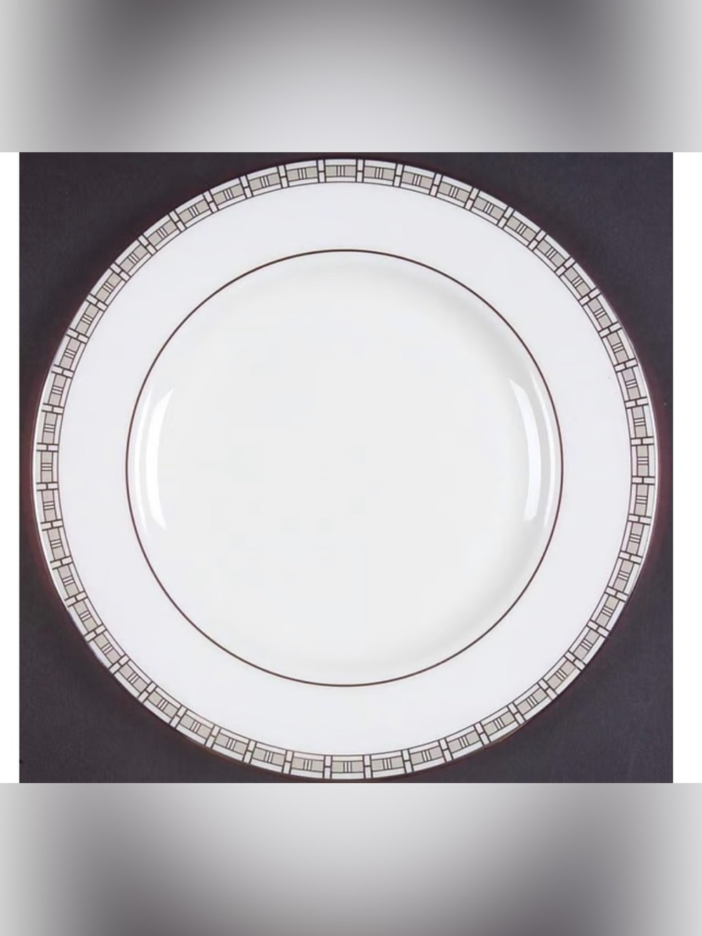 EUC salad plate by Lenox, Timeless design
